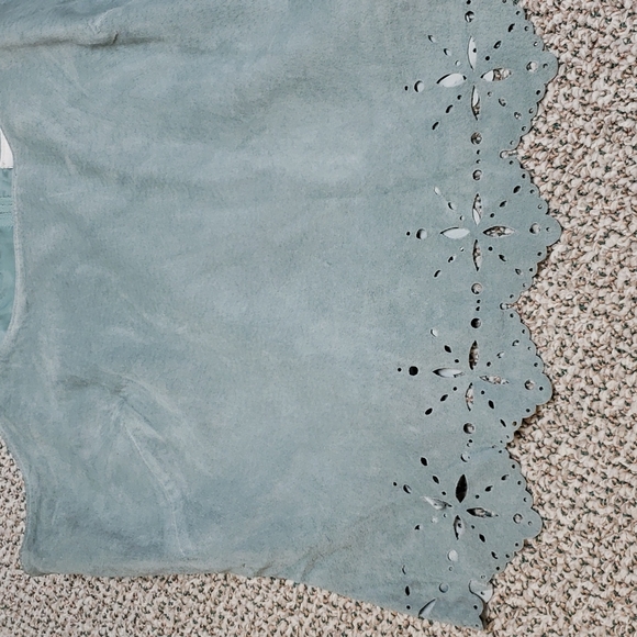 Suede tank top. - Picture 2 of 2